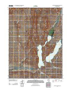 Chimney Reservoir Nevada Historical topographic map, 1:24000 scale, 7.5 X 7.5 Minute, Year 2011