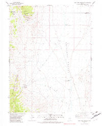 Chin Creek Reservoir Nevada Historical topographic map, 1:24000 scale, 7.5 X 7.5 Minute, Year 1982