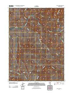 China Camp Nevada Historical topographic map, 1:24000 scale, 7.5 X 7.5 Minute, Year 2012