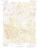 Chokecherry Mtn. Nevada Historical topographic map, 1:24000 scale, 7.5 X 7.5 Minute, Year 1970