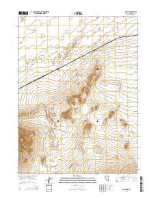 Cholona Nevada Current topographic map, 1:24000 scale, 7.5 X 7.5 Minute, Year 2014