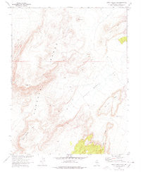 Chuck Wagon Flat Nevada Historical topographic map, 1:24000 scale, 7.5 X 7.5 Minute, Year 1967