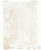 Churchill Canyon Well Nevada Historical topographic map, 1:24000 scale, 7.5 X 7.5 Minute, Year 1987