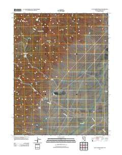 Clan Alpine Ranch Nevada Historical topographic map, 1:24000 scale, 7.5 X 7.5 Minute, Year 2011