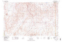 Clover Mts Nevada Historical topographic map, 1:100000 scale, 30 X 60 Minute, Year 1978