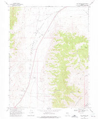 Cold Springs Nevada Historical topographic map, 1:24000 scale, 7.5 X 7.5 Minute, Year 1969