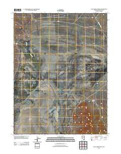 Cold Creek Ranch Nevada Historical topographic map, 1:24000 scale, 7.5 X 7.5 Minute, Year 2012