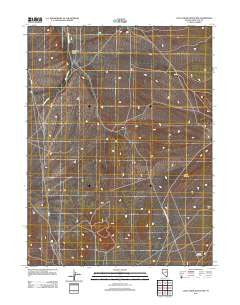 Cold Creek Ranch NW Nevada Historical topographic map, 1:24000 scale, 7.5 X 7.5 Minute, Year 2012
