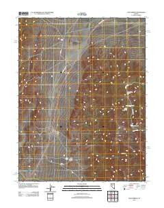 Cold Springs Nevada Historical topographic map, 1:24000 scale, 7.5 X 7.5 Minute, Year 2012