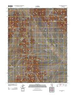 Cole Spring Nevada Historical topographic map, 1:24000 scale, 7.5 X 7.5 Minute, Year 2012