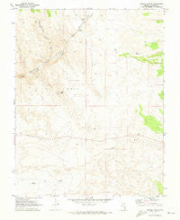 Condor Canyon Nevada Historical topographic map, 1:24000 scale, 7.5 X 7.5 Minute, Year 1970