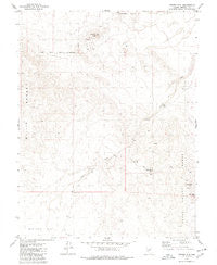 Copper Mtn. Nevada Historical topographic map, 1:24000 scale, 7.5 X 7.5 Minute, Year 1979