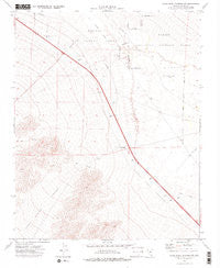 Corn Creek Springs NW Nevada Historical topographic map, 1:24000 scale, 7.5 X 7.5 Minute, Year 1974