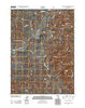 Cornwall Mountain Nevada Historical topographic map, 1:24000 scale, 7.5 X 7.5 Minute, Year 2012