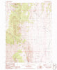 Corral Canyon Nevada Historical topographic map, 1:24000 scale, 7.5 X 7.5 Minute, Year 1986
