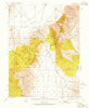 Cortez Nevada Historical topographic map, 1:62500 scale, 15 X 15 Minute, Year 1938