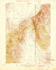 Cortez Nevada Historical topographic map, 1:62500 scale, 15 X 15 Minute, Year 1944