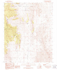 Cottonwood Pass Nevada Historical topographic map, 1:24000 scale, 7.5 X 7.5 Minute, Year 1989
