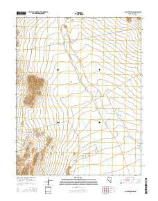 Coyote Spring Nevada Current topographic map, 1:24000 scale, 7.5 X 7.5 Minute, Year 2014