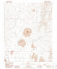 Crater Flat Nevada Historical topographic map, 1:24000 scale, 7.5 X 7.5 Minute, Year 1986