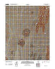 Crater Flat Nevada Historical topographic map, 1:24000 scale, 7.5 X 7.5 Minute, Year 2012