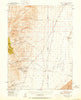 Crescent Valley Nevada Historical topographic map, 1:62500 scale, 15 X 15 Minute, Year 1950