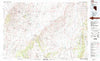 Crescent Valley Nevada Historical topographic map, 1:100000 scale, 30 X 60 Minute, Year 1987