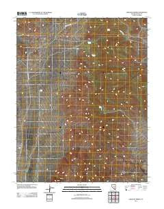 Crescent Spring Nevada Historical topographic map, 1:24000 scale, 7.5 X 7.5 Minute, Year 2012