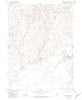 Crowbar Spring Nevada Historical topographic map, 1:24000 scale, 7.5 X 7.5 Minute, Year 1979