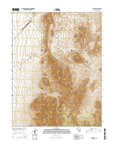 Currant Nevada Current topographic map, 1:24000 scale, 7.5 X 7.5 Minute, Year 2014