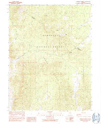 Currant Summit Nevada Historical topographic map, 1:24000 scale, 7.5 X 7.5 Minute, Year 1990