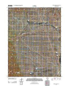 Currie Gardens Nevada Historical topographic map, 1:24000 scale, 7.5 X 7.5 Minute, Year 2012