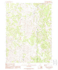 Dairy Valley Nevada Historical topographic map, 1:24000 scale, 7.5 X 7.5 Minute, Year 1989