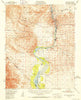 Davis Dam Arizona Historical topographic map, 1:62500 scale, 15 X 15 Minute, Year 1952