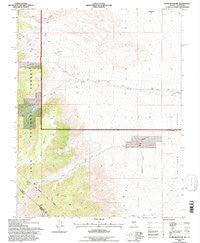 Davis Mountain Nevada Historical topographic map, 1:24000 scale, 7.5 X 7.5 Minute, Year 1994