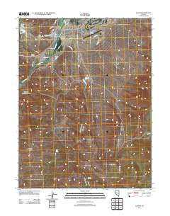 Dayton Nevada Historical topographic map, 1:24000 scale, 7.5 X 7.5 Minute, Year 2011