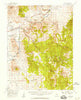 Dayton Nevada Historical topographic map, 1:62500 scale, 15 X 15 Minute, Year 1956