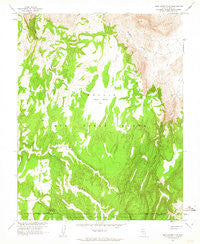 Dead Horse Flat Nevada Historical topographic map, 1:24000 scale, 7.5 X 7.5 Minute, Year 1963