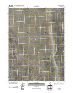 Decoy Nevada Historical topographic map, 1:24000 scale, 7.5 X 7.5 Minute, Year 2012