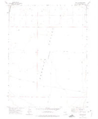 Decoy SW Nevada Historical topographic map, 1:24000 scale, 7.5 X 7.5 Minute, Year 1972