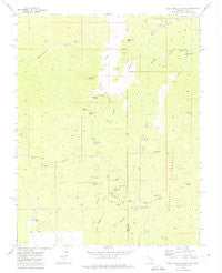 Deer Lodge Canyon Nevada Historical topographic map, 1:24000 scale, 7.5 X 7.5 Minute, Year 1972