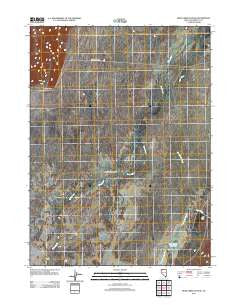 Deer Creek Slough Nevada Historical topographic map, 1:24000 scale, 7.5 X 7.5 Minute, Year 2011