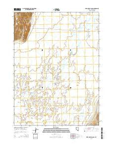 Deer Creek Slough Nevada Current topographic map, 1:24000 scale, 7.5 X 7.5 Minute, Year 2015