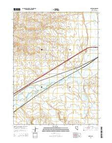 Deeth Nevada Current topographic map, 1:24000 scale, 7.5 X 7.5 Minute, Year 2015
