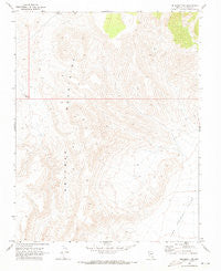 Delamar 3 NE Nevada Historical topographic map, 1:24000 scale, 7.5 X 7.5 Minute, Year 1969