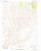 Delamar 3 NE Nevada Historical topographic map, 1:24000 scale, 7.5 X 7.5 Minute, Year 1969
