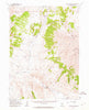 Delano Mountains Nevada Historical topographic map, 1:62500 scale, 15 X 15 Minute, Year 1961
