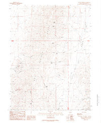 Delvada Spring Nevada Historical topographic map, 1:24000 scale, 7.5 X 7.5 Minute, Year 1988