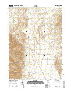 Denio Summit Nevada Current topographic map, 1:24000 scale, 7.5 X 7.5 Minute, Year 2015
