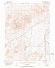 Desert Peak Nevada Historical topographic map, 1:62500 scale, 15 X 15 Minute, Year 1951